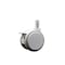 Service Caster 2.375 Inch MRI Safe Caster with Brake, 7/16 Inch Grip Ring Stem SCC-GR02S60-TPR-GRY-B-71678-MRI - alternate 1